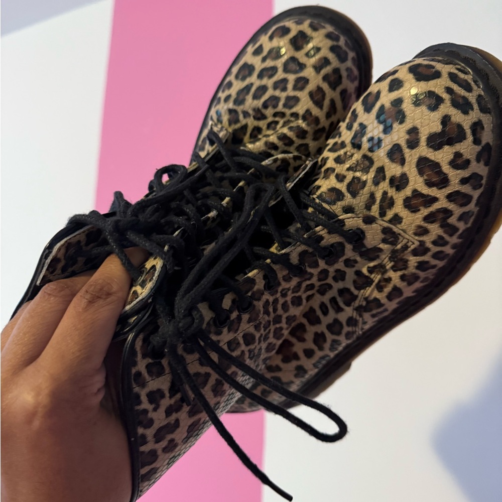 Leopard boots - Picture 2 of 5